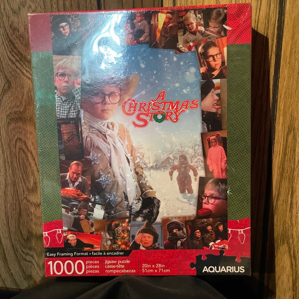 New- A Christmas story puzzle- you’ll shoot your eye out.
